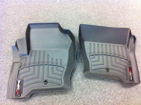 WeatherTech Liners in black